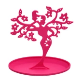 Ağaç Perisi Tasarımlı Takı Standı - Takı Askılığı - Pembe - 3