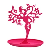 Ağaç Perisi Tasarımlı Takı Standı - Takı Askılığı - Pembe - 1