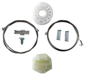 Opel Astra G Astra H 1998-2009 Arası Uyumlu Arka Sol veya Sağ Cam Kriko Teli ve Tamir Seti Takımı Kiti - 2