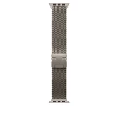Apple Watch 44mm Uyumlu Metal Hasır Kordon KRD-121 - 8
