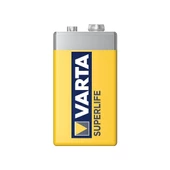 Varta Superlife Çinko 9 Volt Pil 12'li Paket - 1