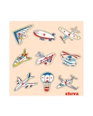 Hava Taşıtları Ahşap Puzzle - 1