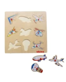Hava Taşıtları Ahşap Puzzle - 2
