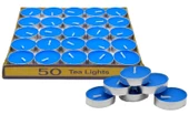 Hayal Sepeti Mum Tea lights  50ad MAVİ renk - 1