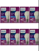 Philips 8W (60W) 6500K (Beyaz Işık) E27 Duylu Klasik Led Ampul (8 Adet) thumbnail 1