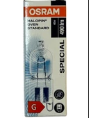 Osram Halopin Oven 40W 2700K (Sarı Işık) G9 Duylu Halojen Fırın Ampulü (2 Adet) thumbnail 2