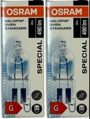 Osram Halopin Oven 40W 2700K (Sarı Işık) G9 Duylu Halojen Fırın Ampulü (2 Adet) thumbnail 1
