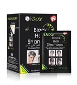 Dexe Black Hair Shampoo Beyaz Saç Kapatıcı Siyah Boya - 1
