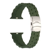 Gpack Apple Watch 10 46mm Kordon Mat Silikon Ayarlanabilir KRD 72 - 3