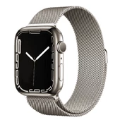 Gpack Apple Watch 10 42mm Kordon Hasır Metal Örgülü Ayarlanabilir BAND01 - 3