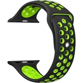 Gpack Apple Watch 10 46mm Kordon Delikli Çift Renk Silikon - 8
