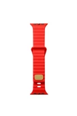 Gpack Apple Watch 10 42mm Kordon Silikon Metal Tokalı Ayarlanabilir KRD73 - 5