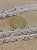 Kristal Kuvars Taşı 99luk Tesbih 8mm (8956) thumbnail 3