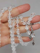 Kristal Kuvars Taşı 99luk Tesbih 8mm (8956) thumbnail 4
