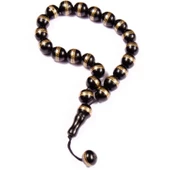 Küre Kesim 13x13 mm Efe Boy Pirinç Sarmallı Rus Oltusu  Sistem Püsküllü Tesbih thumbnail 1