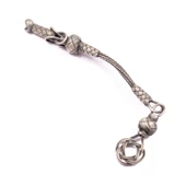 1000 Ayar Gümüş Kazaz Püskül 4,5 Cm 5,82 Gram thumbnail 1