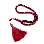 Kapsül Kesim 12x9 mm Osmanlı Benzetme Sıkma Kehribar Tesbih thumbnail 1