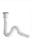 REKORLU Muhtelif Körüklü Lavabo Sifonu Lavabo Gider Borusu Hortum 75 CM - 1