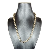 Erkek 925 Ayar Gümüş Zincir 24 Cm 23,16 Gram - 1