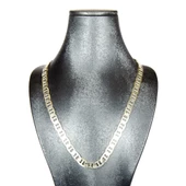 Erkek 925 Ayar Gümüş Zincir 27 Cm 28,12 Gram - 1