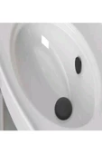 İZ YAPI Lavabo Su Taşma Yüzüğü Mat Siyah - 4