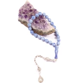 Beyzi Kesim 10x8 mm Efe Boy Yoğun Hareli Katalin Alpaka Püsküllü thumbnail 2