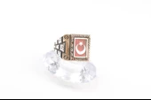Ayyıldız Gümüş Yüzük 11,30 Gram - 1