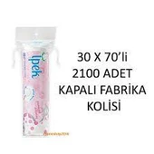 ipek makyaj temizleme pamuğu 70 x 30 paket - 2