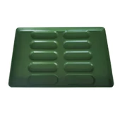 Erginoks Sandviç Ekmek Tavası - 40x60 cm - yapışmaz kaplamalı - kalıp 1  (60 g) - 10 göz - 1