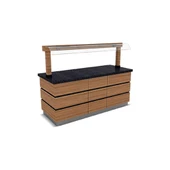 Empero KPD.NTR-N.07 Kapadokya Nötr Servis Ünitesi Nefeslikli 220x90x90/150 cm - 1