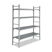 Empero EMP.60497-18 Polipropilen Raflar Düz Tablalı En 497x60x180 cm - 1