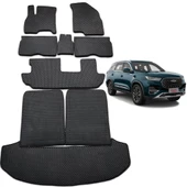 Bod Chery Tiggo 8 Pro Max 3D Havuzlu Paspas ve Bagaj Havuzu Seti 2024-Sonrası thumbnail 1