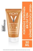 Vichy Capital Soleil Velvety Cream Çok Yüksek Korumalı Yüz Güneş Kremi SPF50 50 ml thumbnail 1