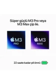 Macbook Pro M3 Max16c Cpu 40C Gpu 48Gb 1Tb Ssd Macos 16 Inç Gümüş Muw73tu/A - 4