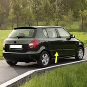 Skoda Fabia 2 2007-2010 Sağ Arka Kapı Çıtası Düz 5J0853754 - 1