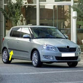 Skoda Fabia 2011-2014 Sağ Arka Kapı Çıtası Düz 5J6853754 - 1
