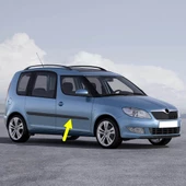 Skoda Roomster 2011-2015 Sağ Ön Kapı Çıtası Düz 5J7853516 - 1