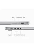 Macbook Pro M3 Max16c Cpu 40C Gpu 48Gb 1Tb Ssd Macos 16 Inç Gümüş Muw73tu/A - 7