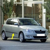 Skoda Fabia 2011-2014 Sağ Ön Kapı Çıtası Düz 5J6853516 - 1