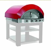 Empero PLF.PLS.D1-K-LPG Gazlı Pizza & Pide Fırını - Kırmızı, LPG'li - 1