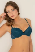 Miorre Push-Up Dolgulu Dantel Sütyen Takım - 4