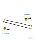 15cm Ipex1 Erkek İpex1 Dişi RF Bağlantı Kablosu Altın Kaplama RF Anten Mhf1 UFL U.FL Mini PCIe thumbnail 2