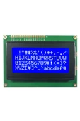 1604a 4x16 Mavi Karakter Lcd Modül Display Ekran 5v Beyaz Arka Işık 16x4 16 X 4 Standart Sol Üst thumbnail 1