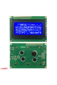 1604a 4x16 Mavi Karakter Lcd Modül Display Ekran 5v Beyaz Arka Işık 16x4 16 X 4 Standart Sol Üst thumbnail 2