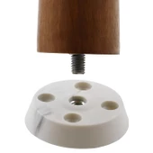 4 Adet Düz Beyaz Zigon Sehpa Ayağı Tabanı Mobilya Masa Açılı Orta Sehpa Ayak Bağlantı Aparatı thumbnail 4