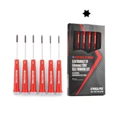 İzeltaş Klemens Torx Uçlu Tornavida Seti 6 Parça 4530001006 - 1