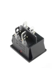 16A 250V On/Off Anahtar Latch 4 Pin Buton Yüksek Akım Kcd4 Led Işıklı Switch Panel Tip Montaj Kutu thumbnail 5