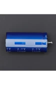 100F 2.7V Süpercap 22x45mm DIP Süper Kapasitör Enerji Depolama Güneş Rüzgar Akü Batarya Güç thumbnail 6