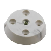 4 Adet Düz Beyaz Zigon Sehpa Ayağı Tabanı Mobilya Masa Açılı Orta Sehpa Ayak Bağlantı Aparatı thumbnail 6