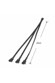 1 to 3 Çoğaltıcı 25cm Fan Uzatma Kablosu Y Tip 4 Pin 3 Pin Bilgisayar Kasa Anakart Ekran Kartı thumbnail 4